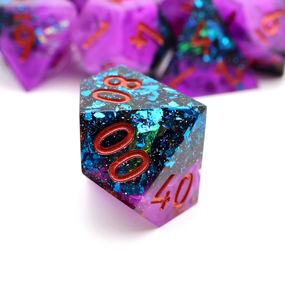 Void Walker | Sharp Edge Dice | 7 Piece Set